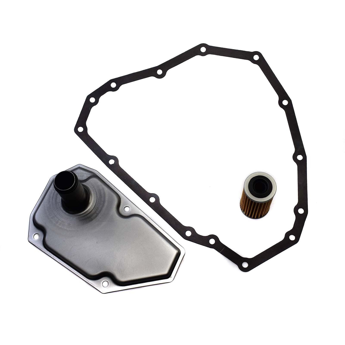 3Pcs Transmission Oil Filters W/Pan Gasket For 2012-2019 NISSAN SENTRA VERSA