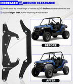 2''-3'' Lift Kit Front & Rear for Polaris RZR S 800, RZR 4 800 2010-2014
