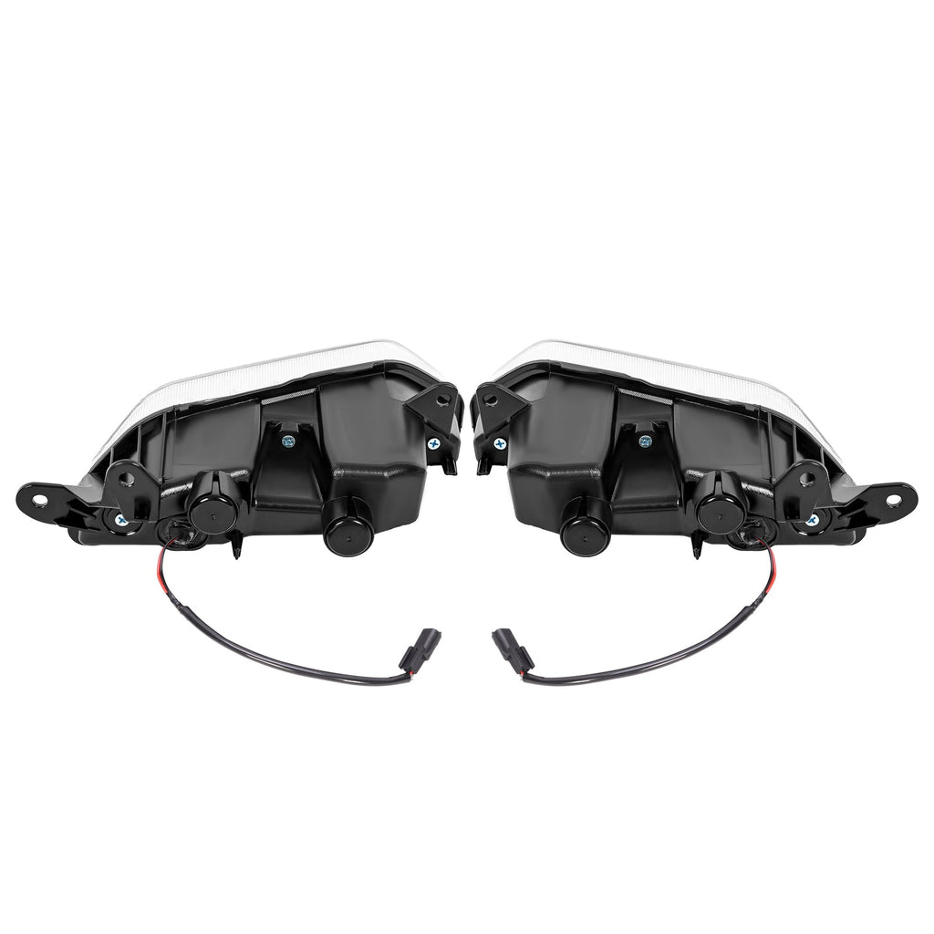 Pair Fog Daytime Running Light Lamp Clear For Infiniti QX50 2016 2017 LH+RH