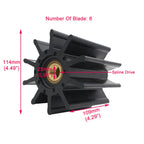 Caterpillar CAT 3412 C32 Marine Engine Water Pump Impeller 1539123