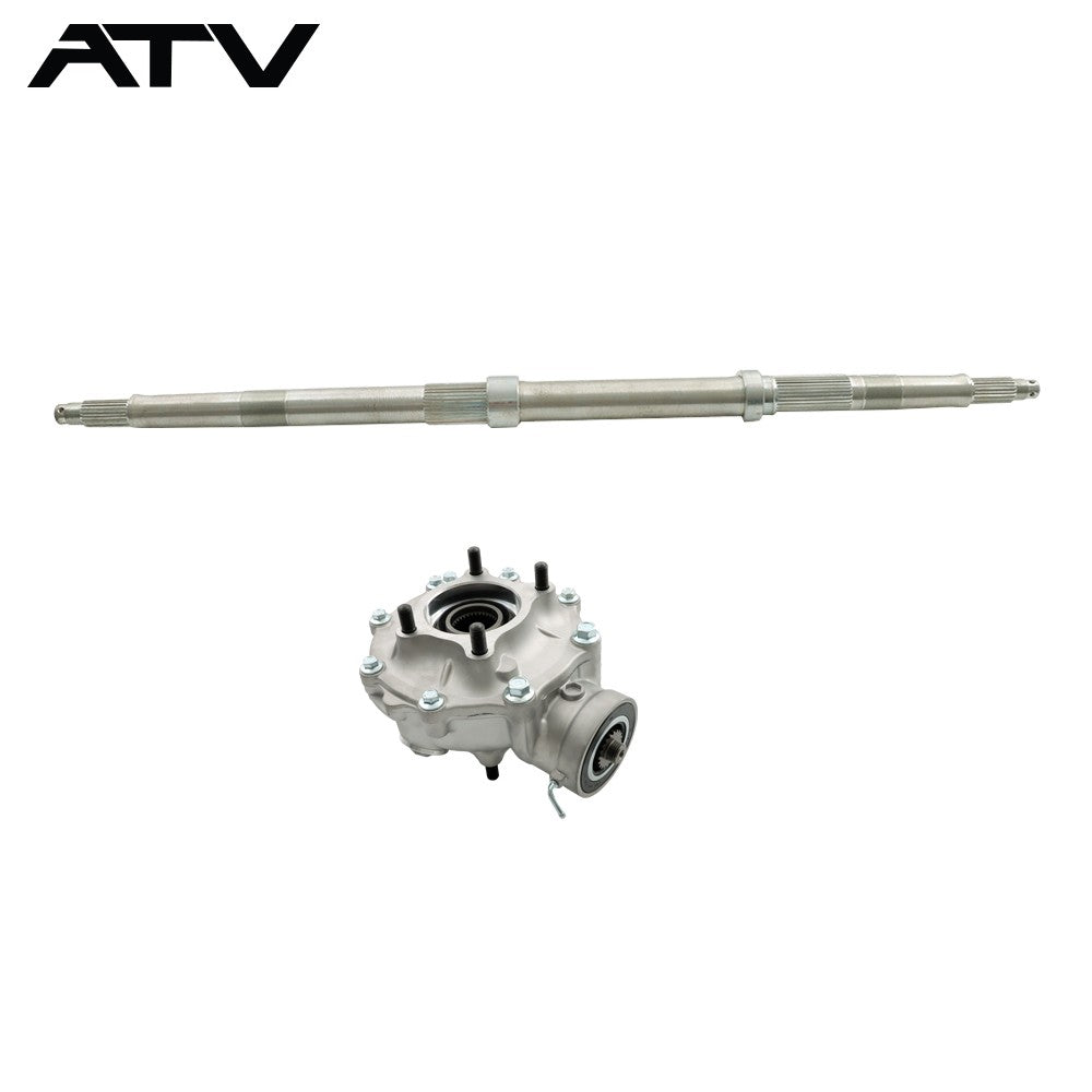 For Honda Complete Rear Differential W/ Axle Shaft Rancher 420 For TRX 420 07-13