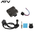 For YAMAHA Rhino 660 Ignition Coil Regulator Relay Connector Plugs 2004-07