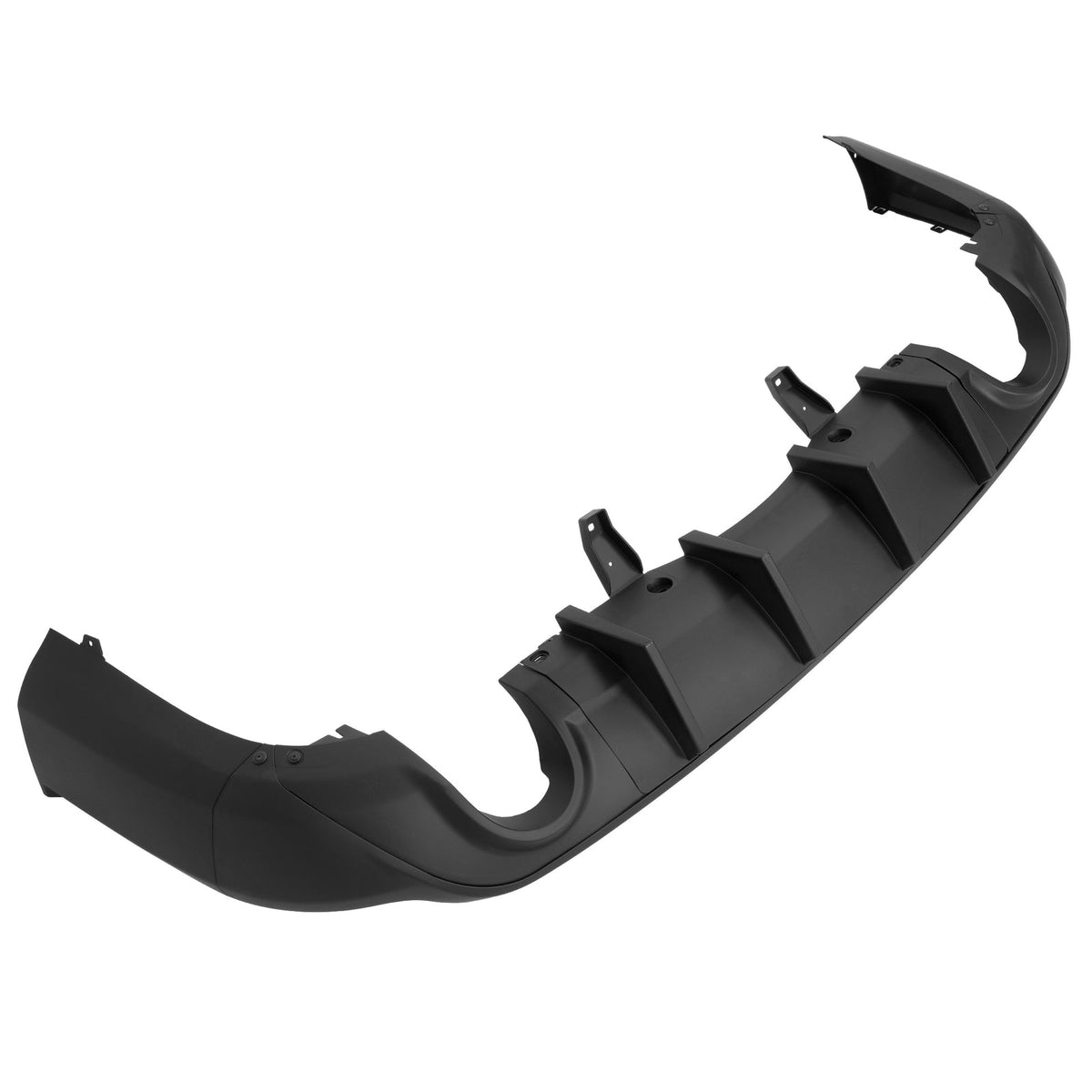 Rear Shark Fin Diffuser Matte Black For 2011-2025 DODGE DURANGO
