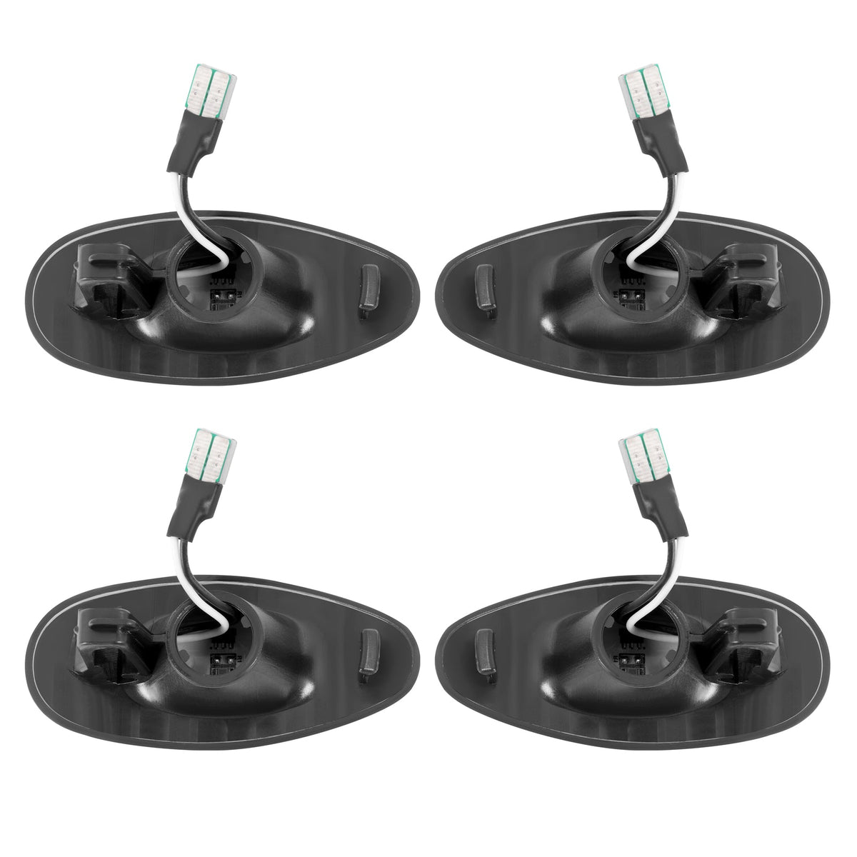 LED Side Marker Lights For Chevy Silverado 2500HD 3500HD Dually Bed 2001-2007