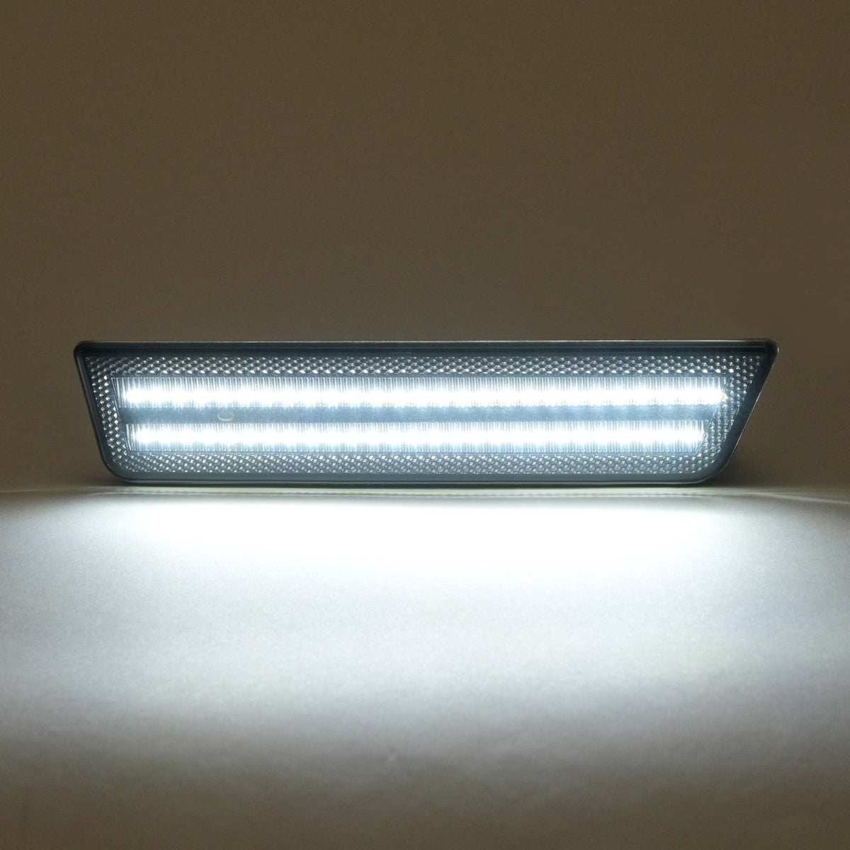 LED Front Side Marker Light White For Dodge Challenger Charger R/T Sedan 2008-14