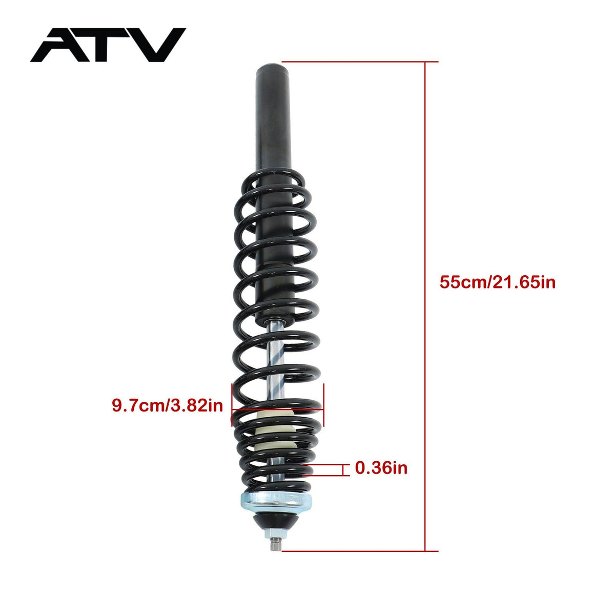 Front Shock Absorber For Polaris Sportsman 400 450 500 600 700 800 7041762