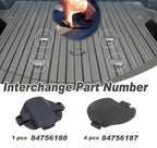 For 2020-2024 GMC Sierra 4Dr Crew Cab 5th Wheel Mount Hitch Platform Covers 5PC