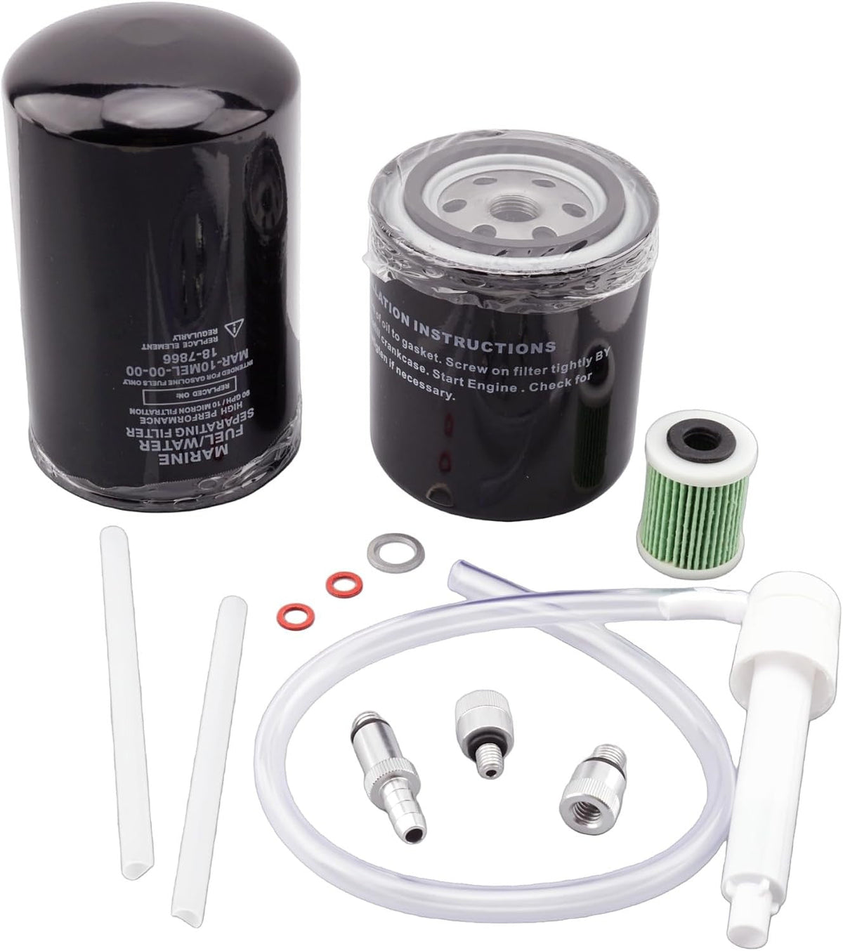 5GH-13440 Oil filter & 6D8-24563 Fuel filter Kit Yamaha VF115 SHO 4-Str Outboard