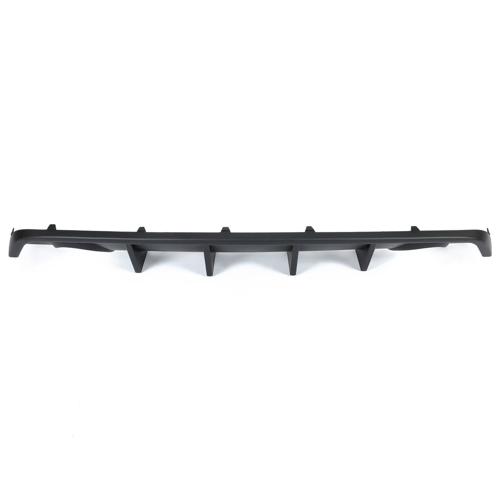 Fits Dodge Charger SRT 12-14 V2 Style Matte Black Rear Bumper Lip Lower Diffuser