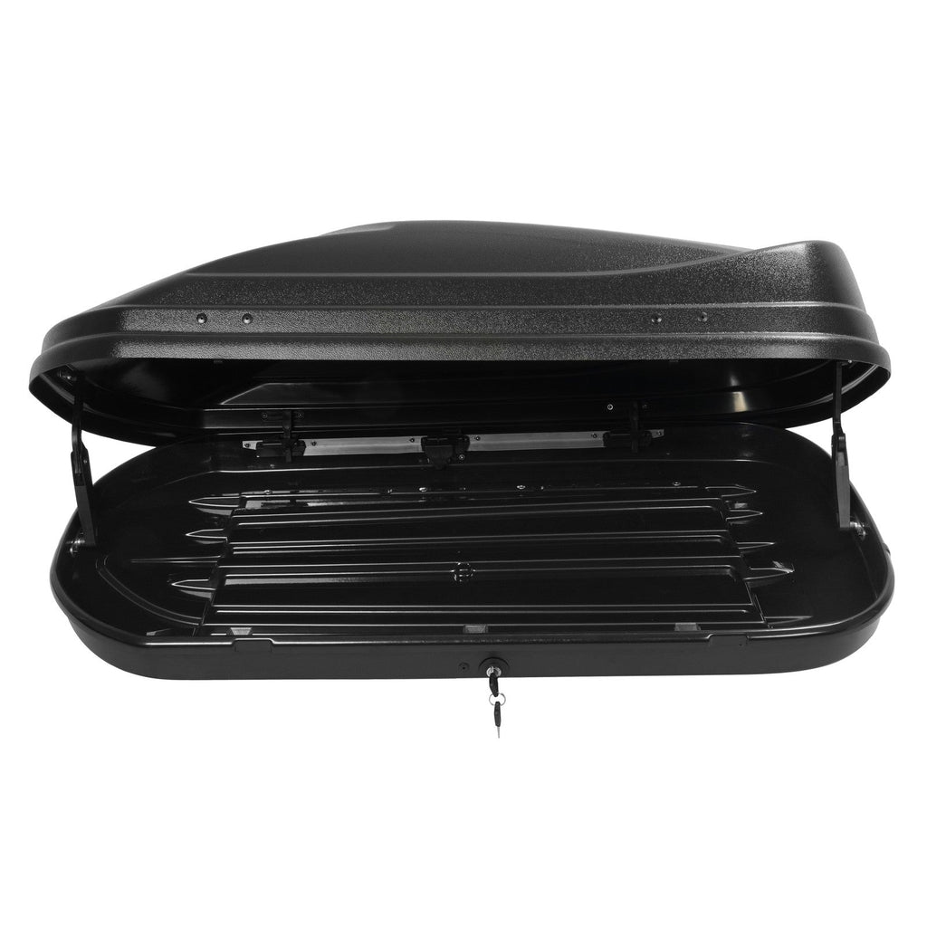 15 Cubic Hard Shell Roof Top Mount Car Storage Travel Luggage Box Cargo Carrier