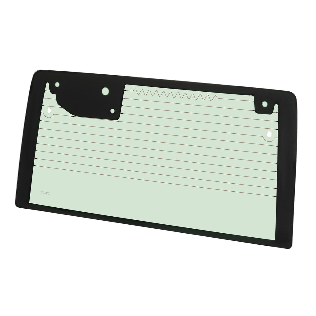 Rear Window Tempered Glass Light Green W/Heated For Jeep Wrangler 2 & 4Dr 07-10