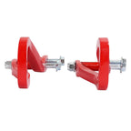 For GMC Sierra 1500 2019-2026 Heavy Duty Front Car Tow Hooks w/ Bolts Red