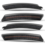 Front Rear Full LED Fender Side Marker Lights For Mini Cooper R55 R56 R57 07-16