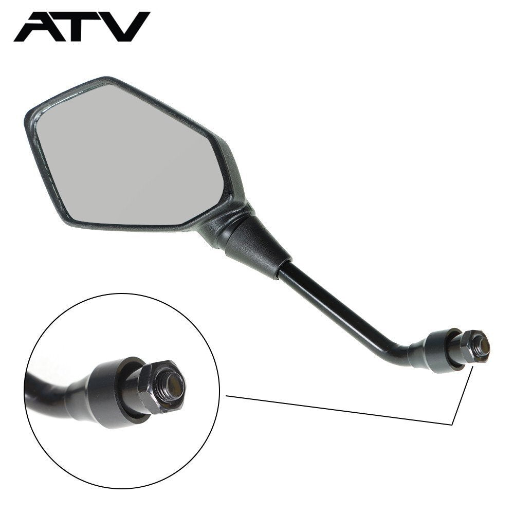 Generic Rear View Side Mirrors ATV For Can-Am Outlander 650 2007-2020
