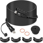 25FT Marine Network Cable for Garmin 010-10550-00, Durable RJ45 Ethernet Cord