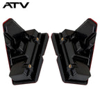 2413766 Left+Right Rear Tail Light for Polaris Ranger 1000 XP/Crew 2018-2023 UTV