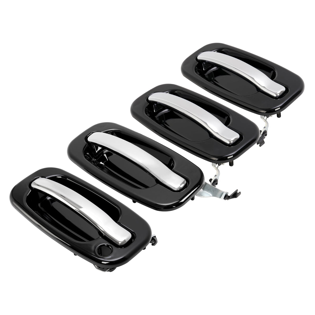 4X Outer Door Handles For Chevy Silverado GMC Sierra Cadillac 1999-2006 RH & LH