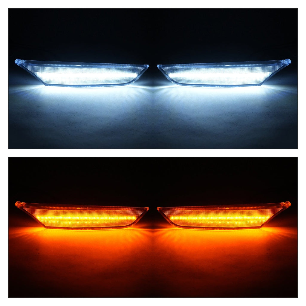 2PCS LED Side Marker Lights Left&Right Smoke For Infiniti G35 Sedan 2001-2006