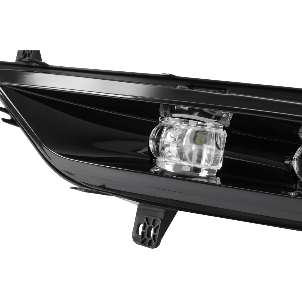 Left Driver Side LED Fog Light Bumper Lamp Clear Lens For Chrysler 300 2015-2024