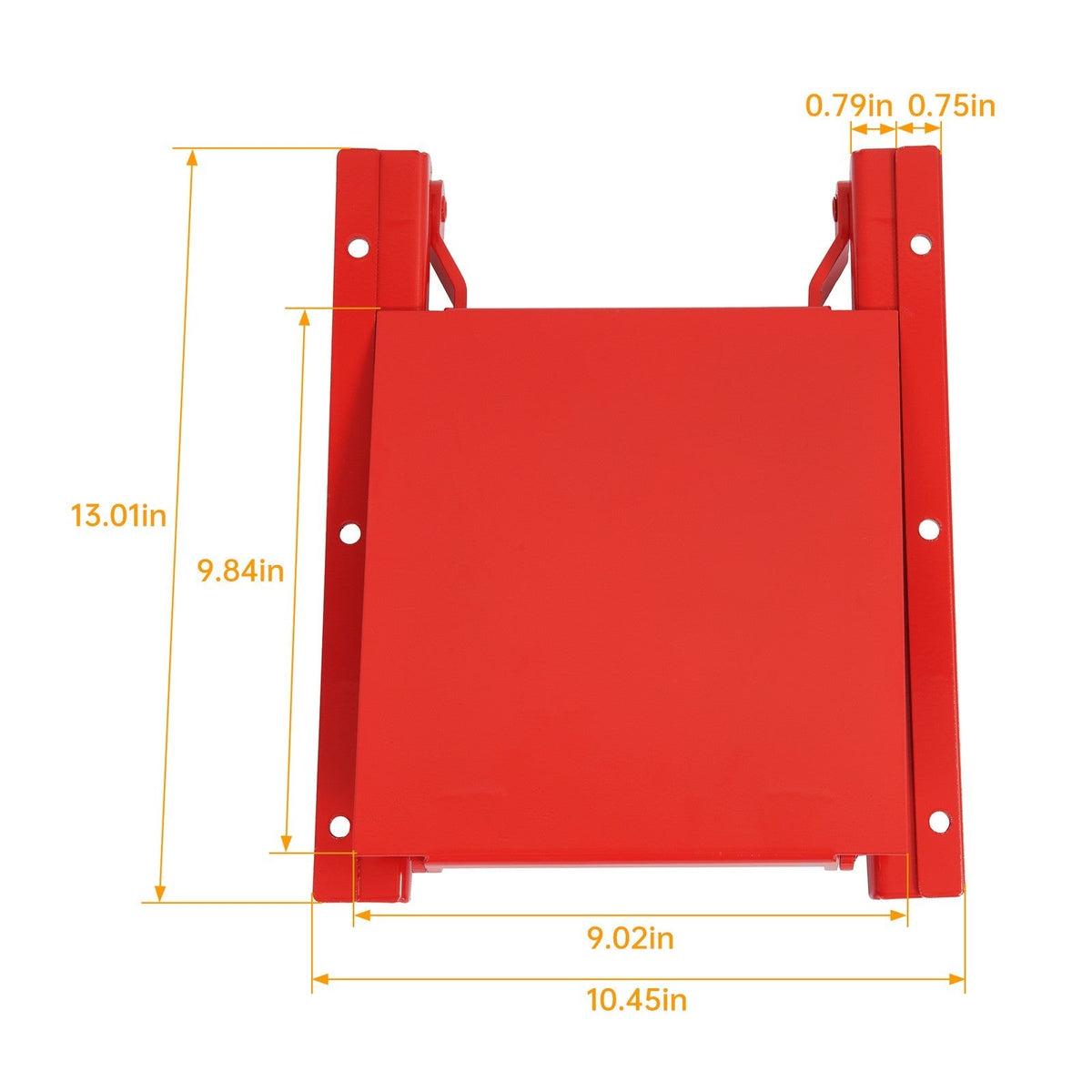 Sliding Grain Gate 9" X 9" Heavy-Duty Manual Grain Bin Slide Gate Powder Coated