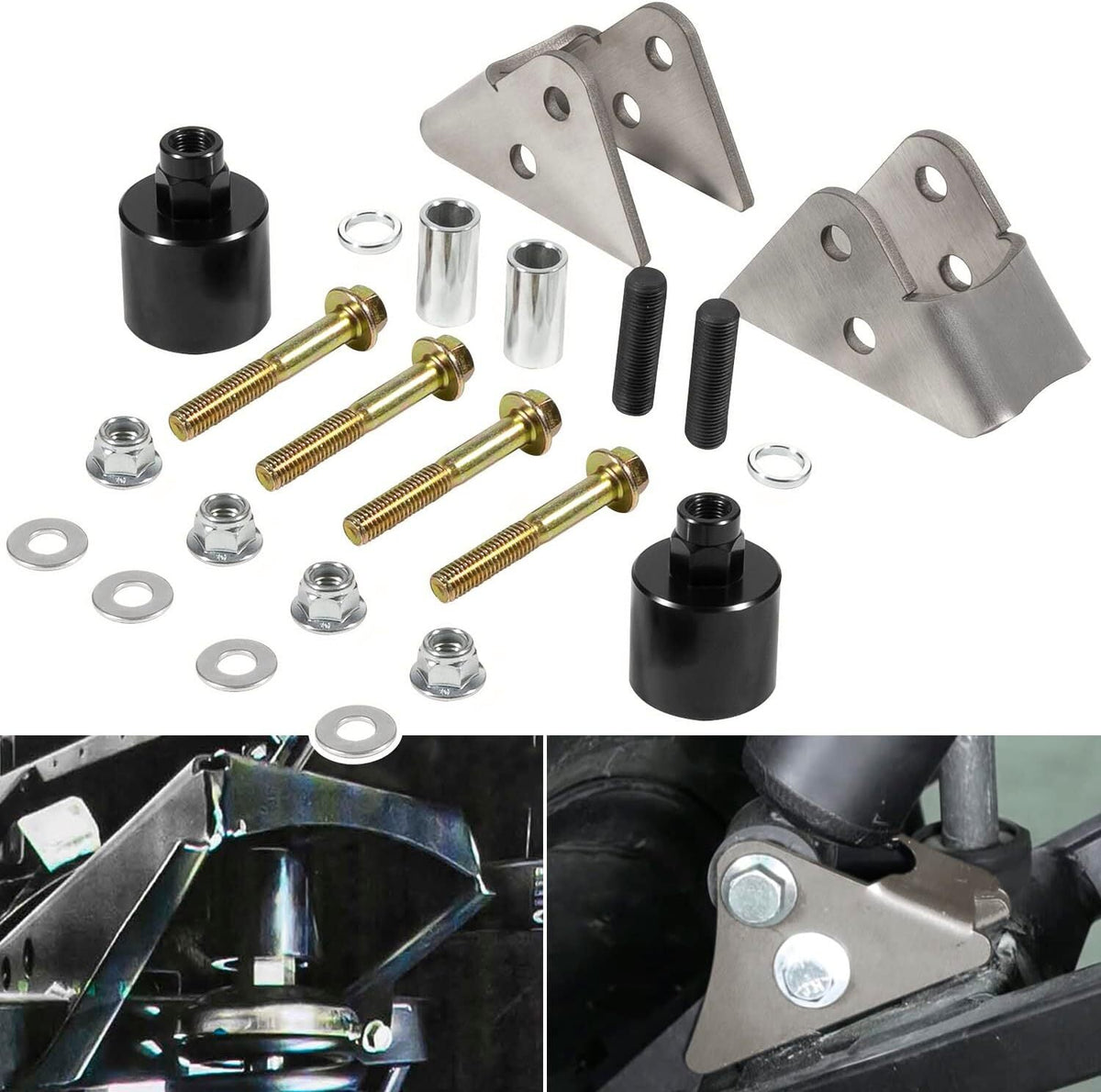 2'' Front & Rear Full Lift Kit For Polaris Ranger 400 500 800 Crew Midsize 10-14