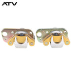 Front Rear Brake Calipers w/Pads For Polaris Scrambler 400 500 2x4 4x4 1998-2004