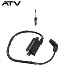 Ignition Coil Spark Plug For Yamaha Raptor 700 YFM700 Raptor 700R 2006-18