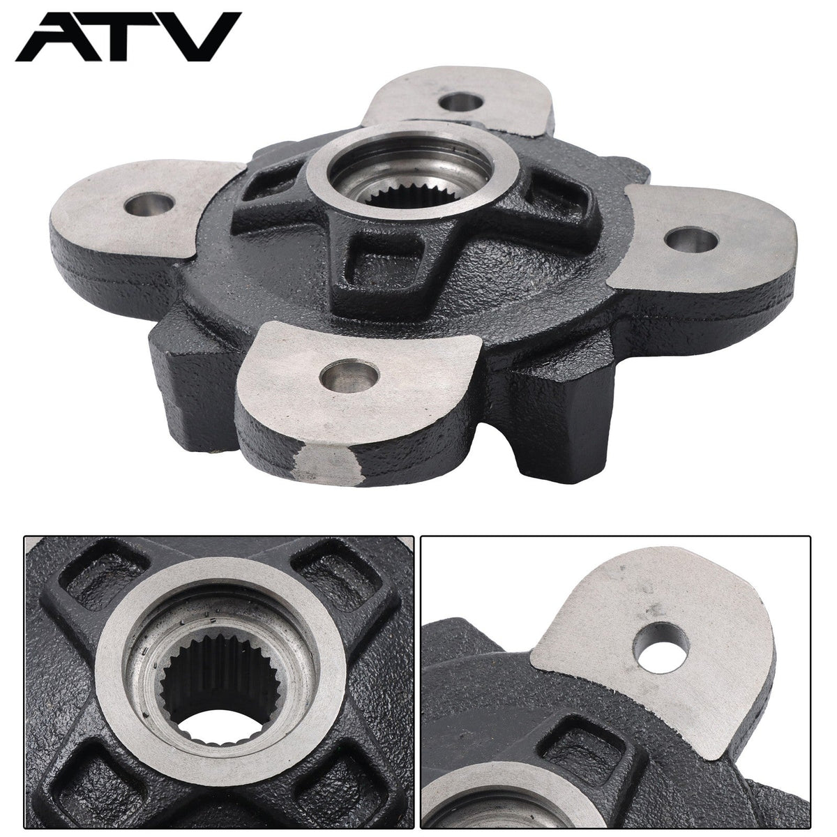 Wheel Hub With Bearing And Stud For Polaris Ranger 900 XP 900 Crew 2013-2019