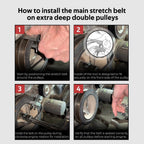 59350 Stretch Belt Installer for Ford 3.5L and 3.7L, GM 5.3L and 6.2L Engines