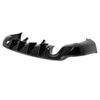 Rear Bumper Diffuser Dual Exhaust For Dodge Durango 2011-2025 Glossy Black