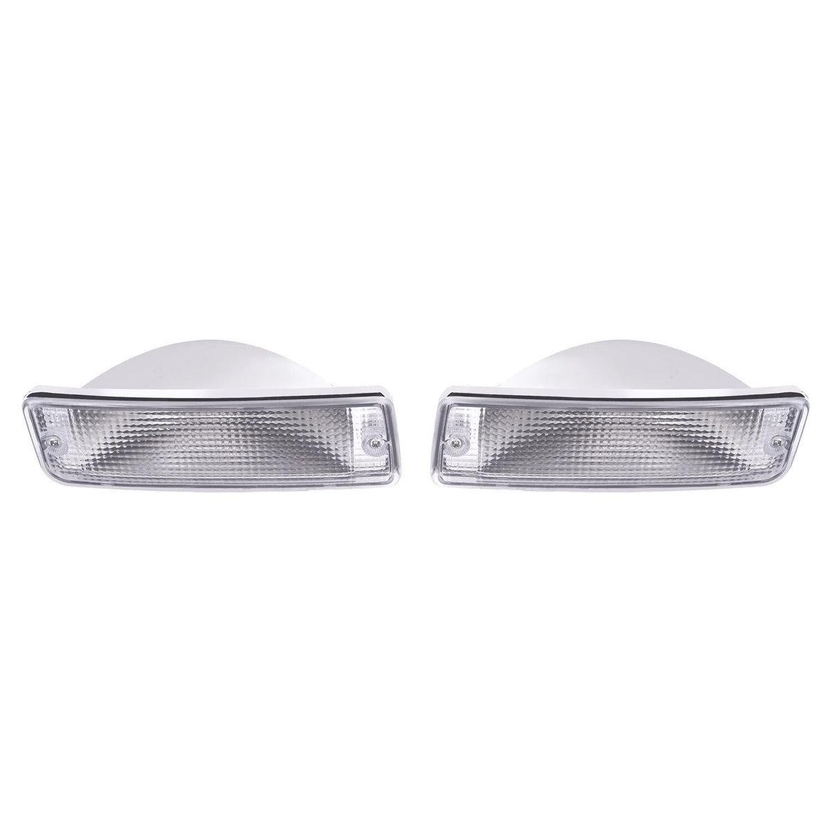 Clear Corner Lights + Bumper Signal Lights For 1992-1995 Toyota Pickup 2WD