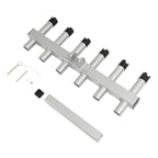 6 Rod Extender Fishing Rod Holder Hitch Mount Rack Truck 2" Receiver Adjustable