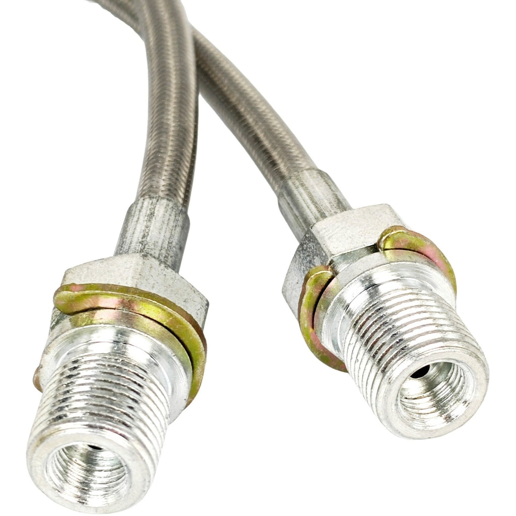 2X Front Extended Brake Line 89340S for GMC C15 C25 K15 K25 Pickup 1971-1987