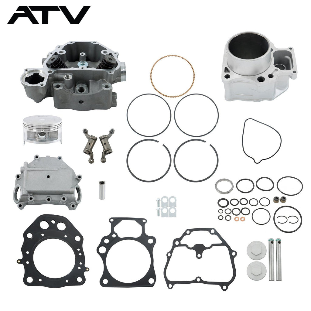 For HONDA TRX420 2012-2019 Cylinder Head Cover+Cylinder Head+Sleeve Cylinder US
