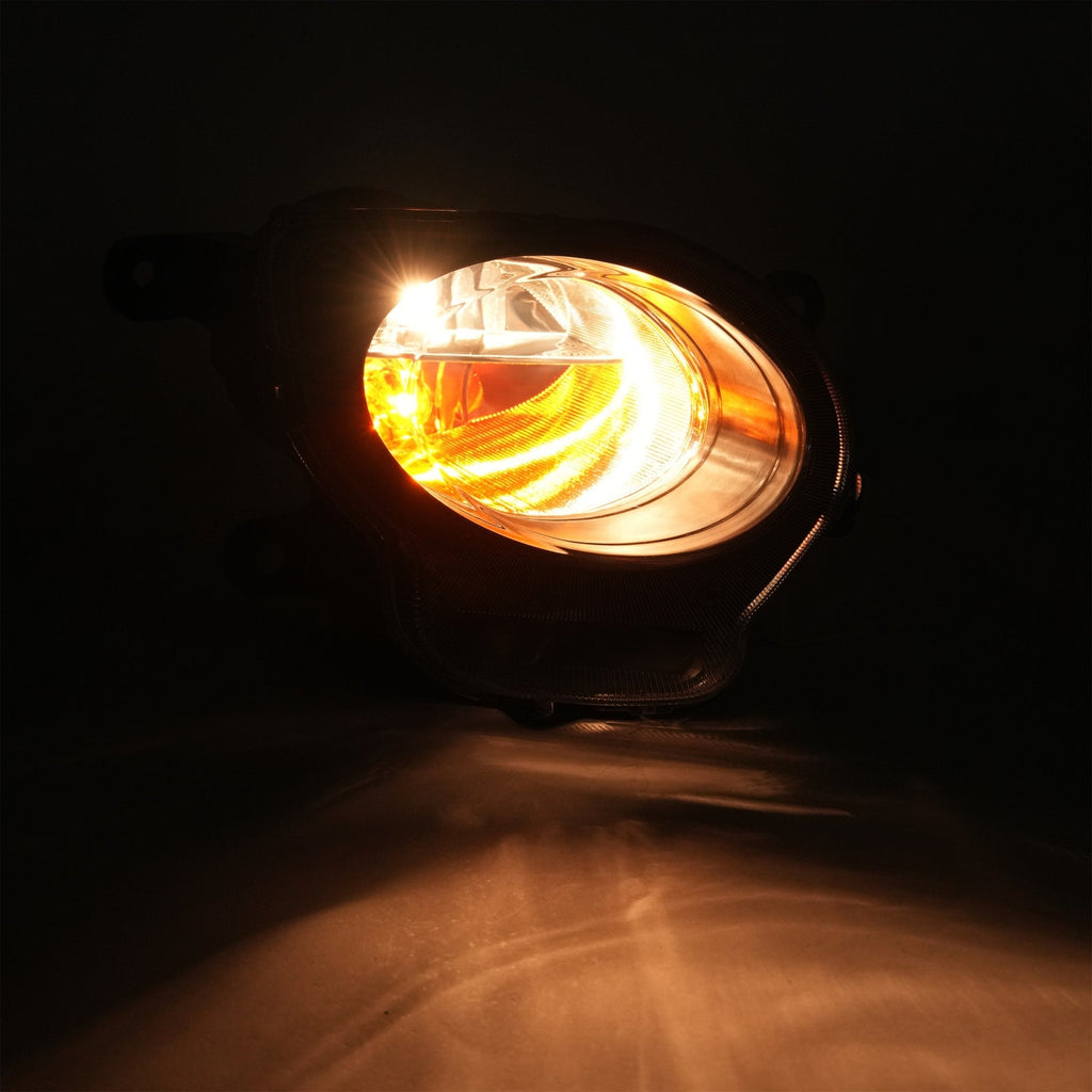 Black Right Side Directional Turn Signal Light Park Lamp For Fiat 500 2012-2017