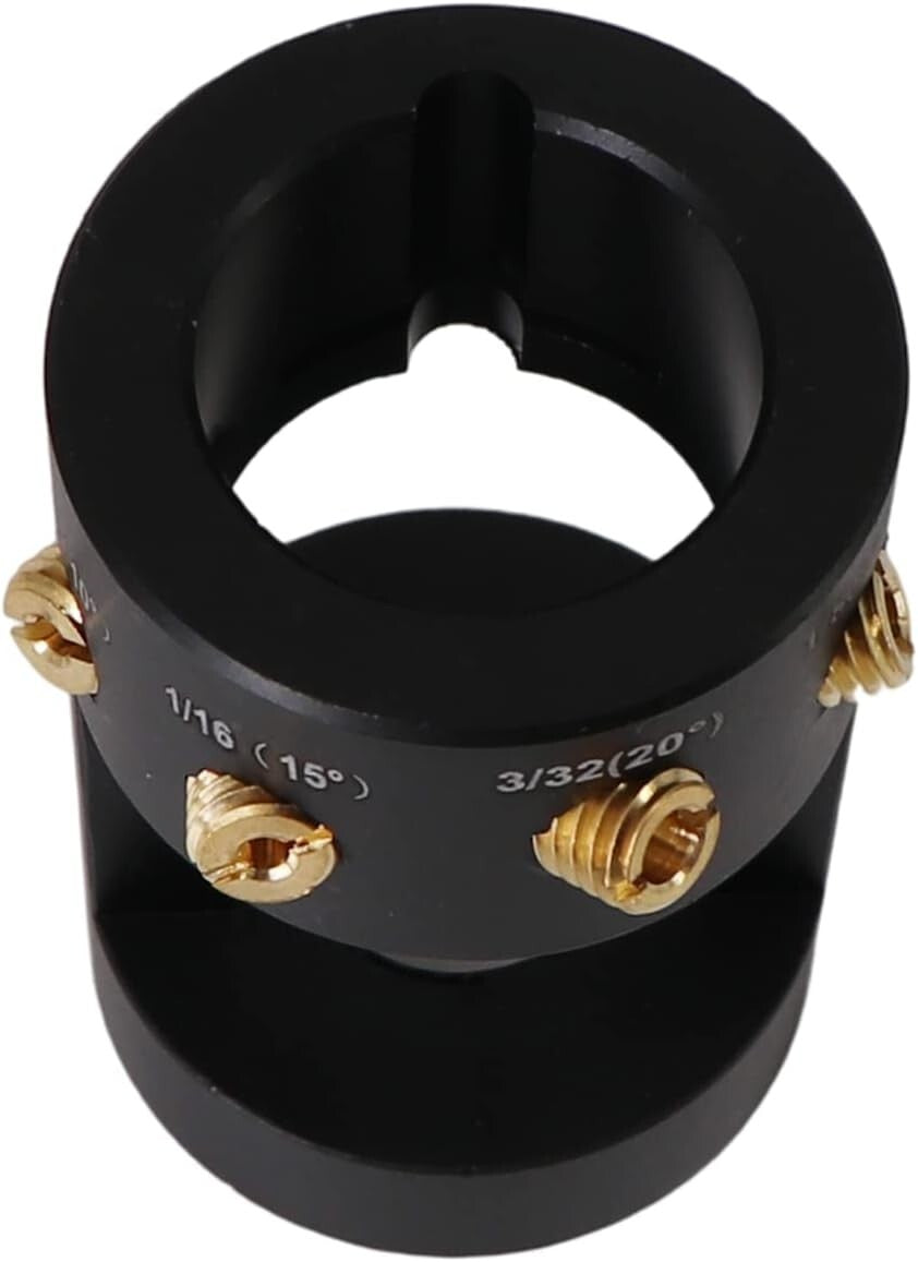Tungsten Grinder & Sharpener Multi-Angle Offsets Head Tool For TIG Welding