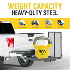 Mobility Carrier Wheelchair Scooter Rack Disability Medical Ramp Hitch Cargo