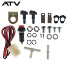 Windshield Washer Bottle+Electric Windshield Wiper for Polaris RZR New