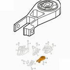 For 2015-2018 Jeep Renegade Fiat 500X 2.4L 68258599AA Rear Engine Mount