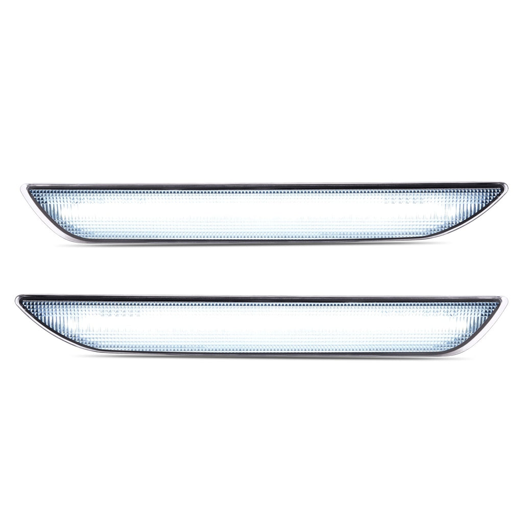 Clear Lens LED Rear Side Marker Signal Lights For Ford Mustang gt 2015-2023 2020