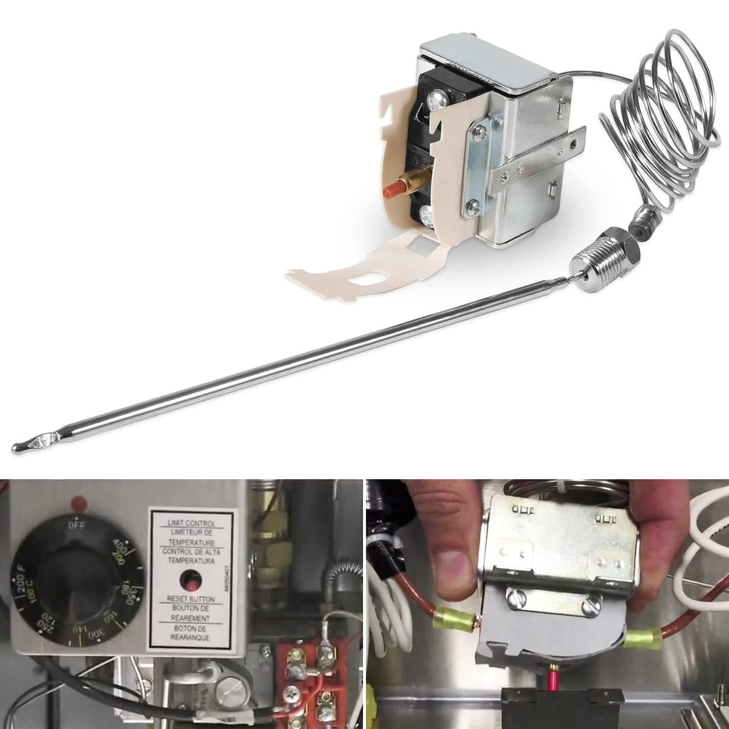 PP10084 High Limit Switch for Pitco Fryer and Gas Fryer Safety Thermostat 450°F