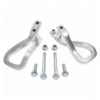 2X Front Chrome Tow Recovery Hooks w/Bolts #84195902 For GMC Sierra 1500 2019-26