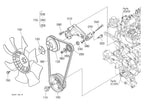 16483-74110 Radiator Fan for Kubota Excavator KX121-3 KX161-3 KX057-4 KX040-4