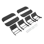 Running Boards Side Steps Nerf Bar For 2015-2023 Ford F-150 Crew Cab Pickup 4-D