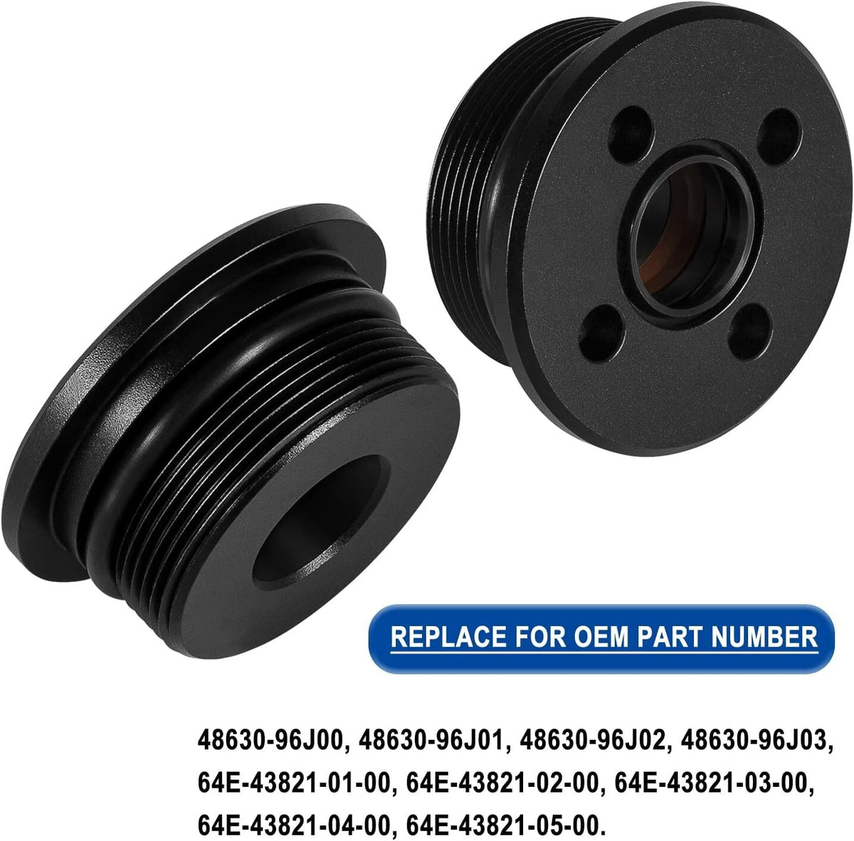 2X Screw Cylinder Inclued Seals 64E-43821 For Yamaha Outboard Motor 115-300HP