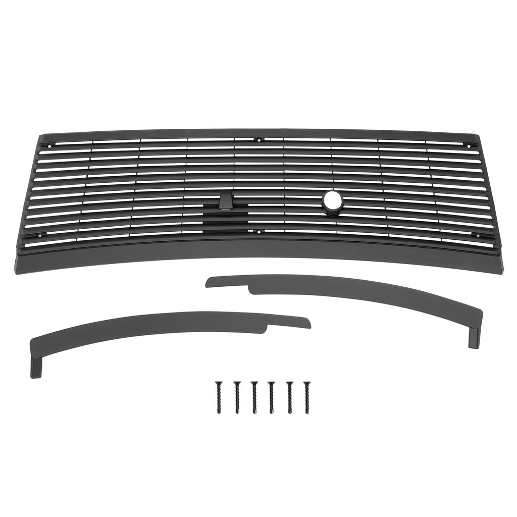 For Ford Mustang 1983-1993 Cowl Vent Grille w/ Lower Windshield Trim Moldings