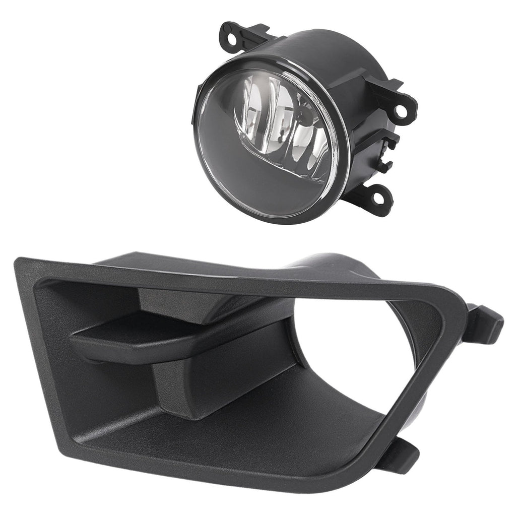 Bumper Fog Lights Driving Lamp & Bezel Left+Right For Ford Mustang 2010-2012