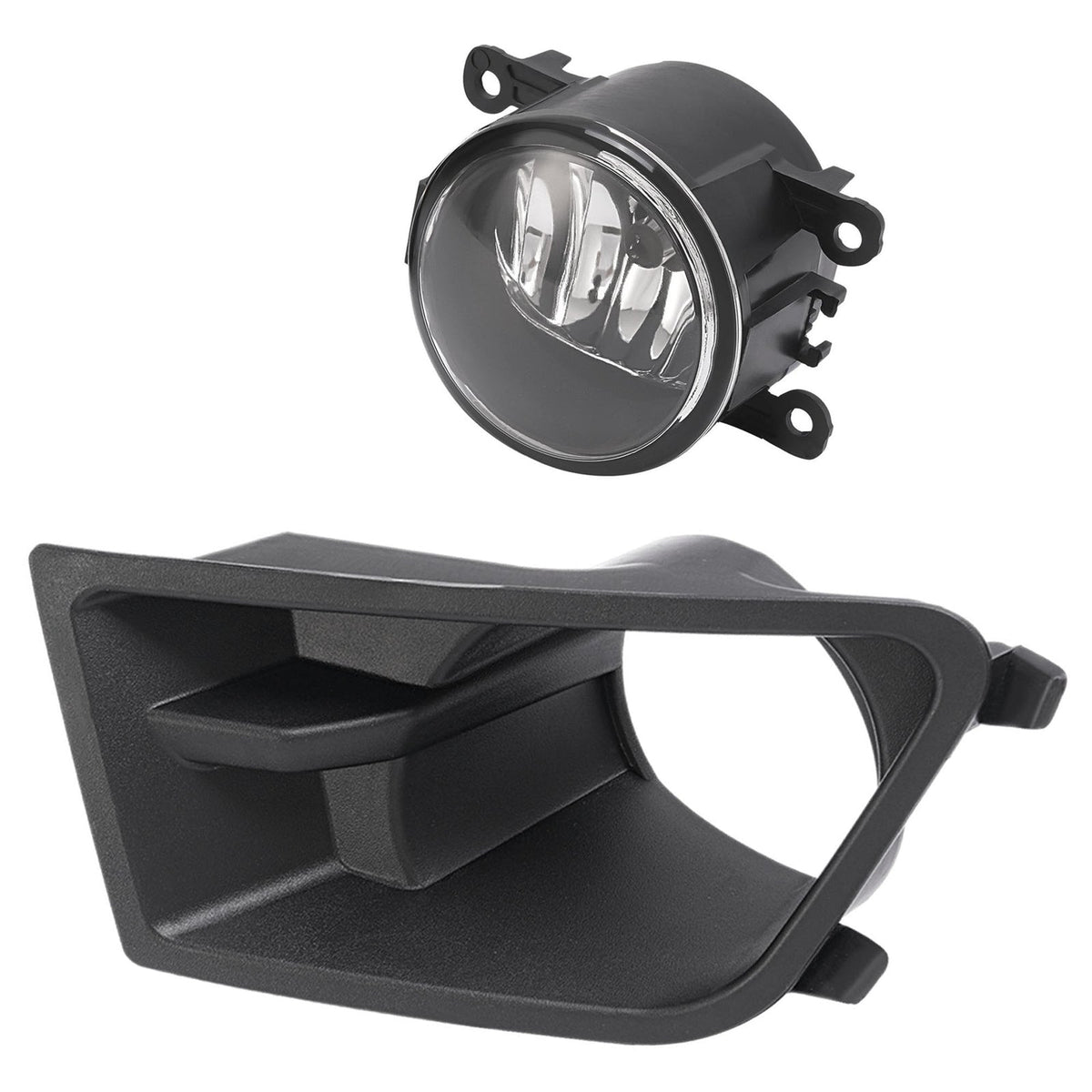 Bumper Fog Lights Driving Lamp & Bezel Left+Right For Ford Mustang 2010-2012