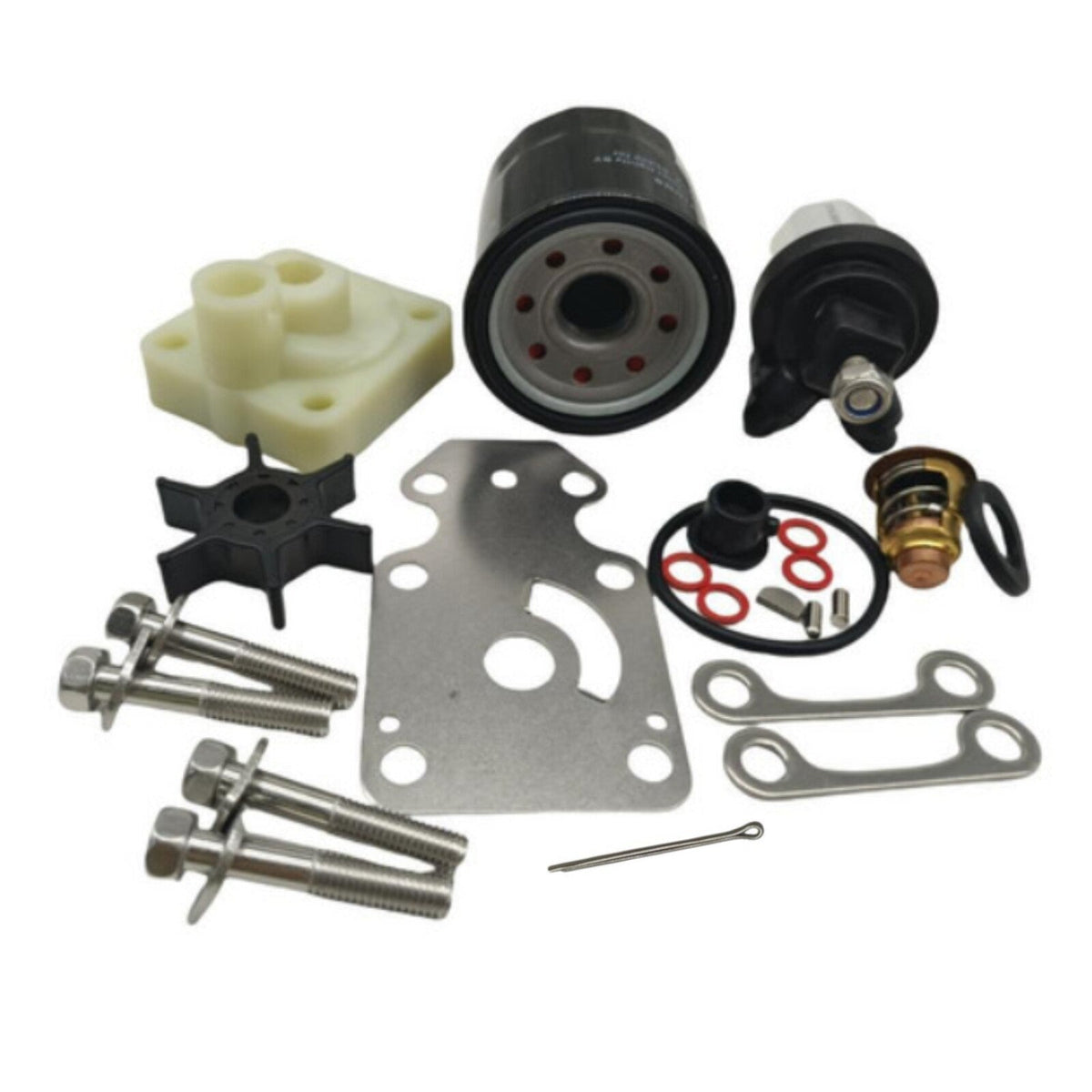 Maintenance Service Kit For Yamaha F20B (2007+) Years Outboard & Oil Fuel Filter