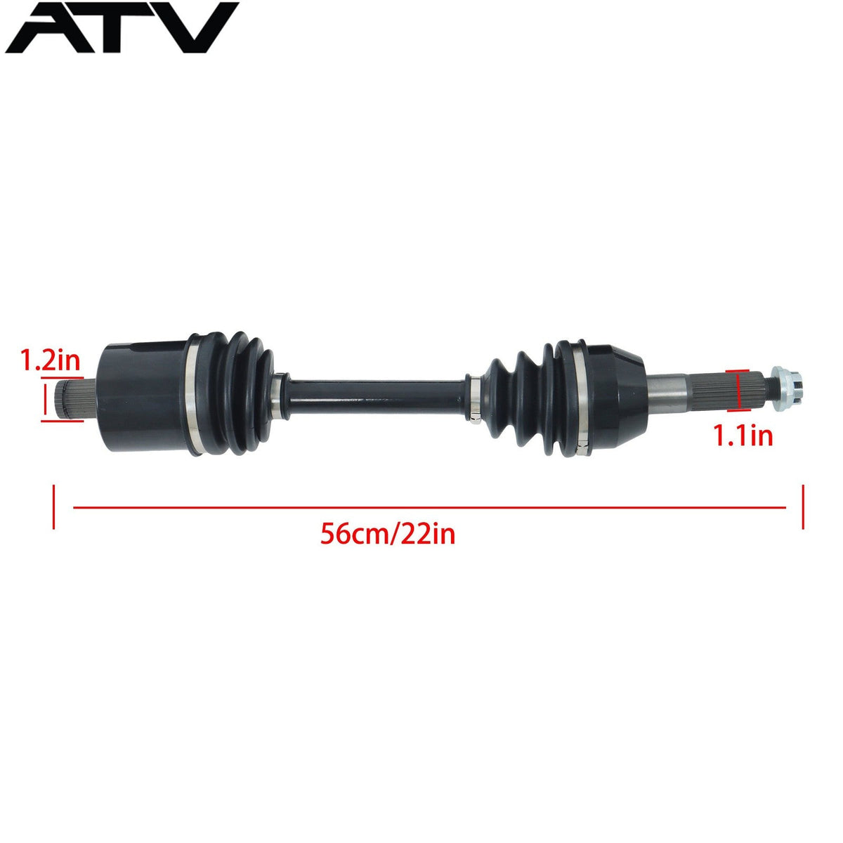 For Polaris Sportsman 570 2021-23 Rear Left Right CV Axles Drive Shaft 1333275